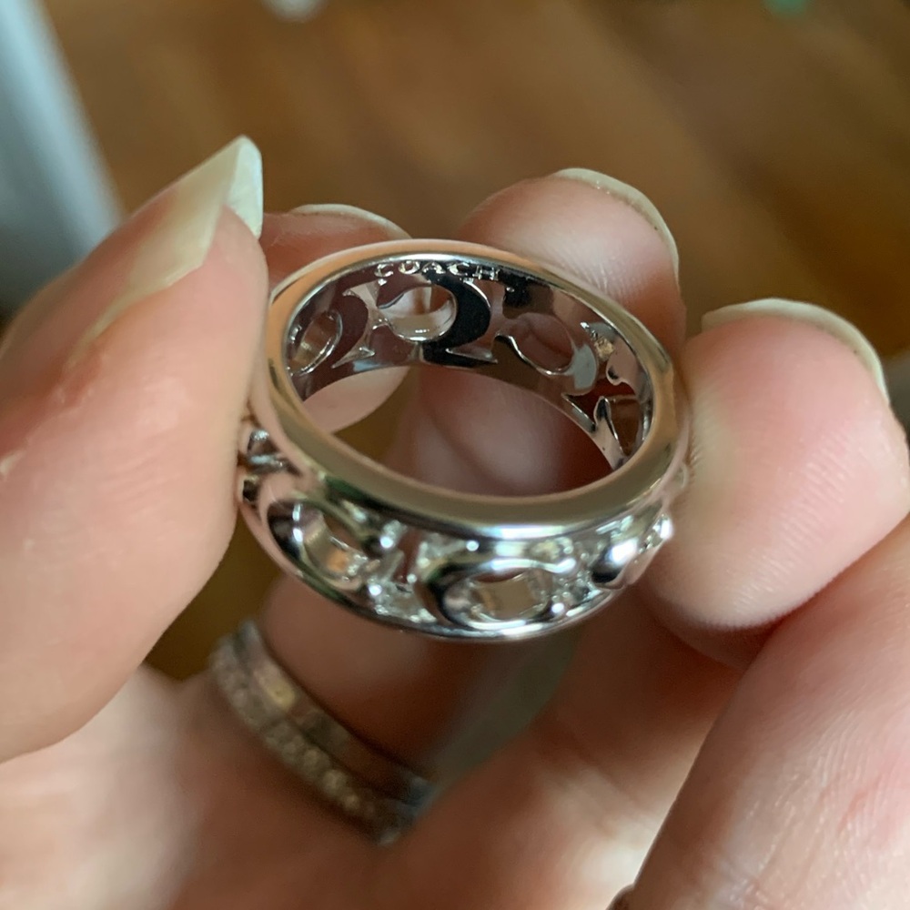 Coach Signature C Thick Ring - Picture 3 of 3